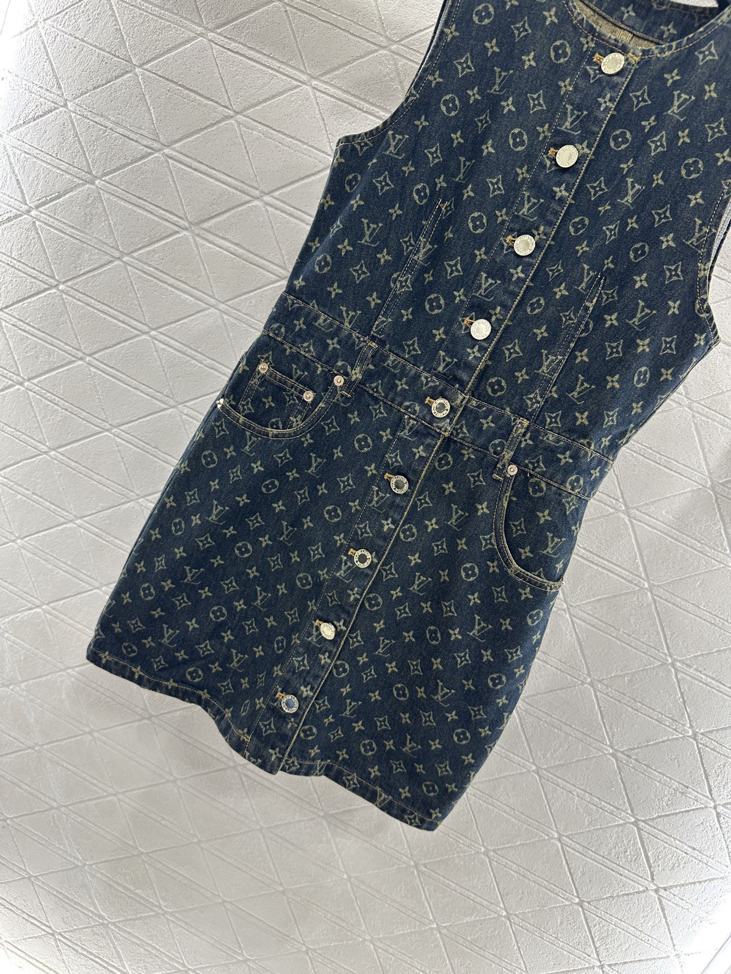 Louis 25fw denin dress