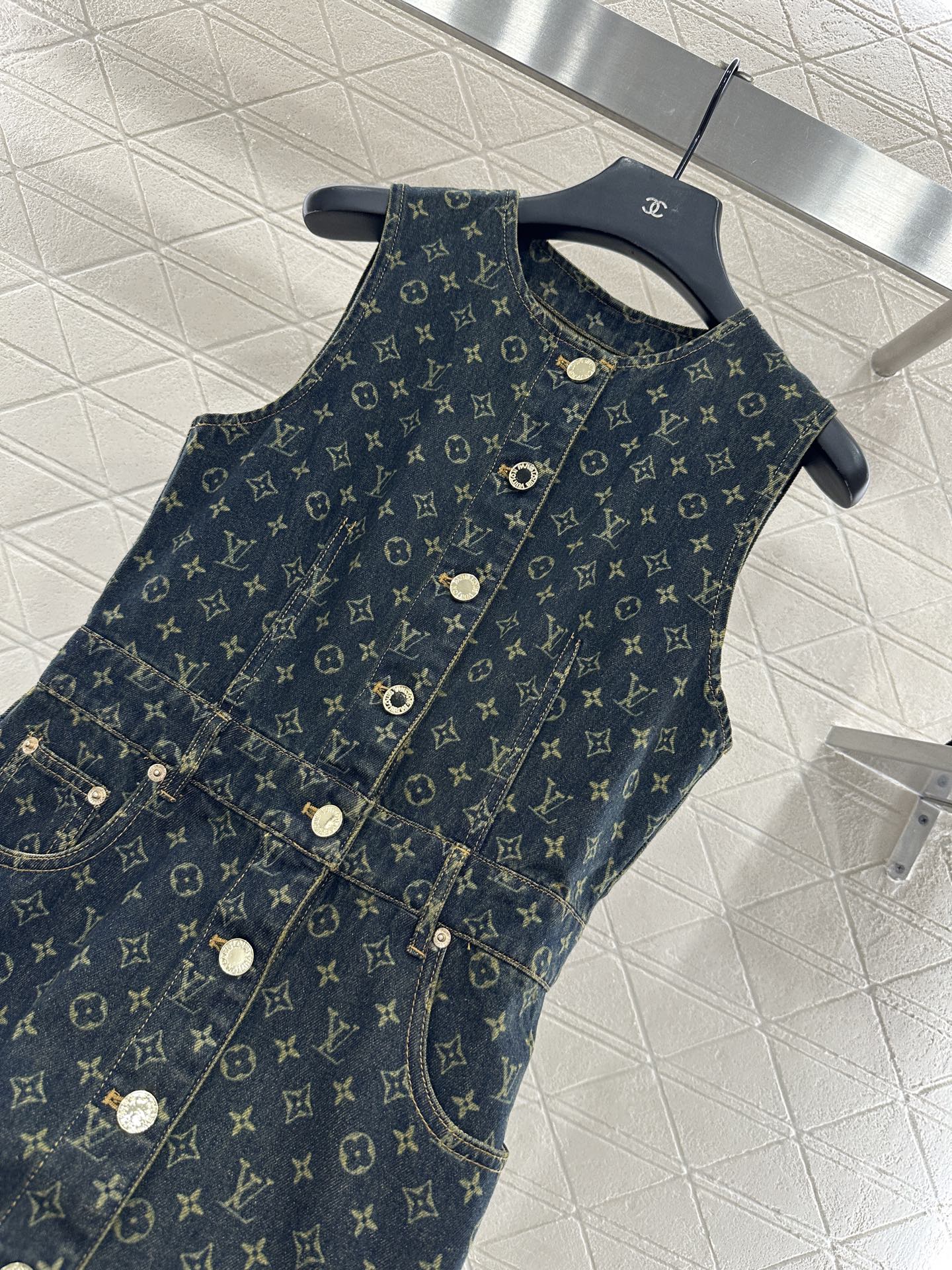 Louis 25fw denin dress