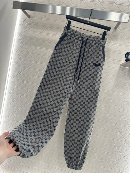 Guc 25fw jacquard pants