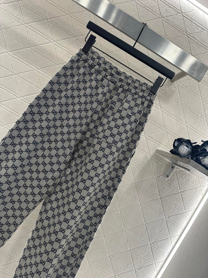 Guc 25fw jacquard pants