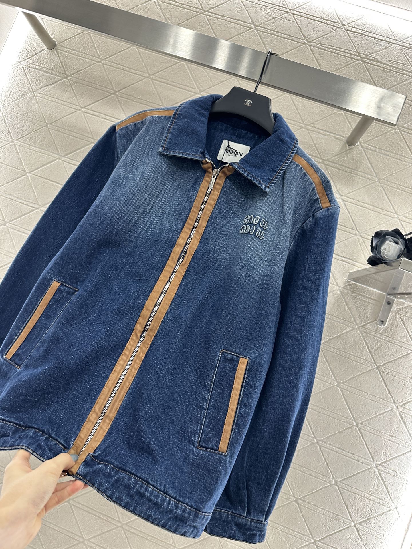 Miu 25fw denin jacket