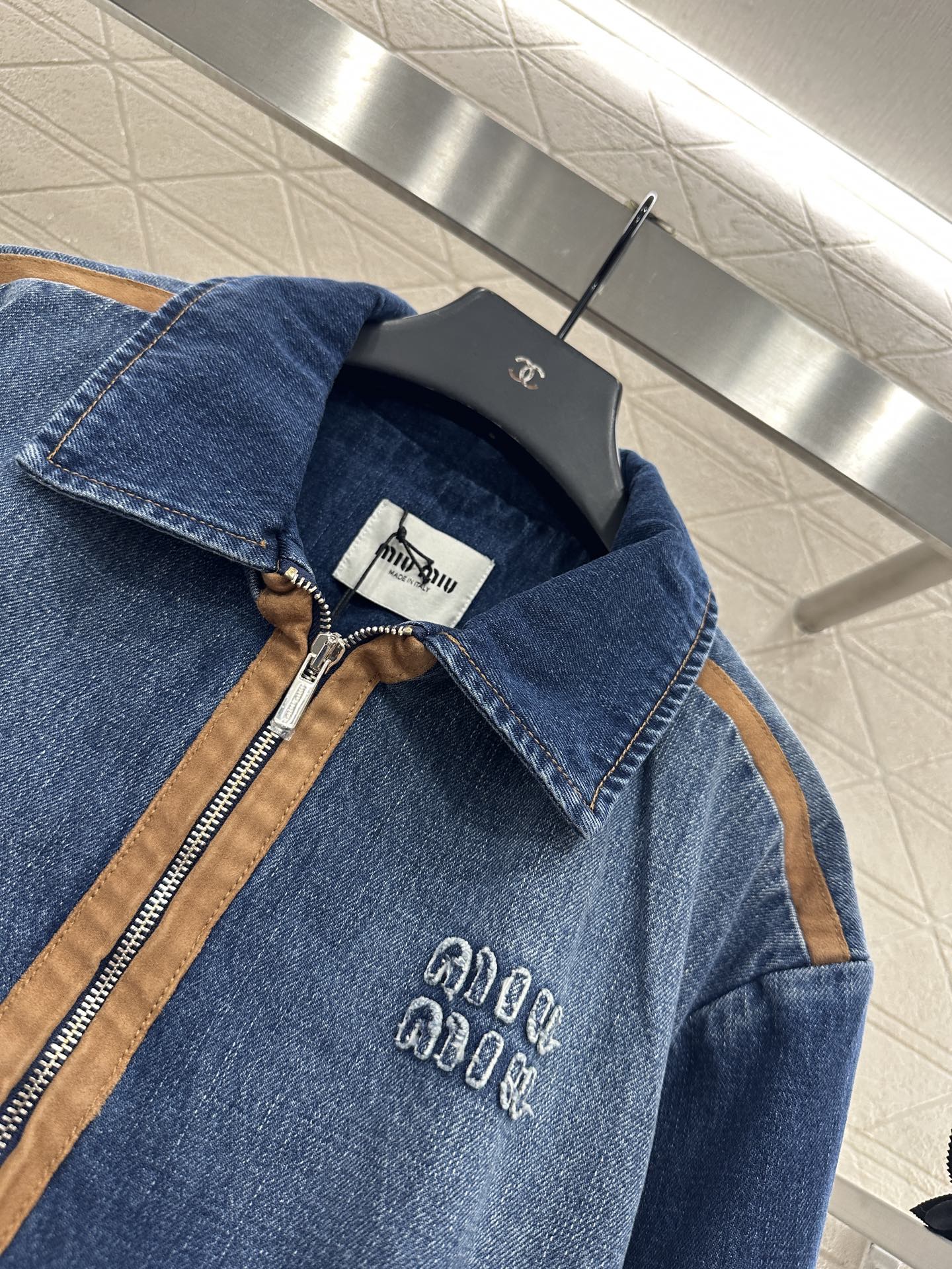 Miu 25fw denin jacket
