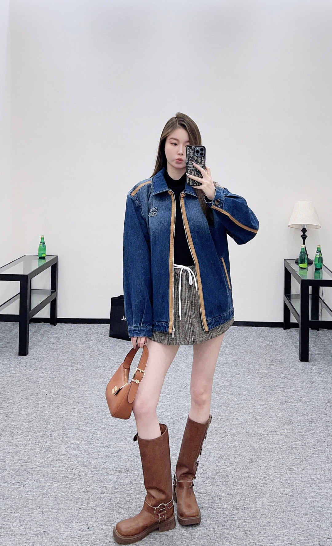 Miu 25fw denin jacket