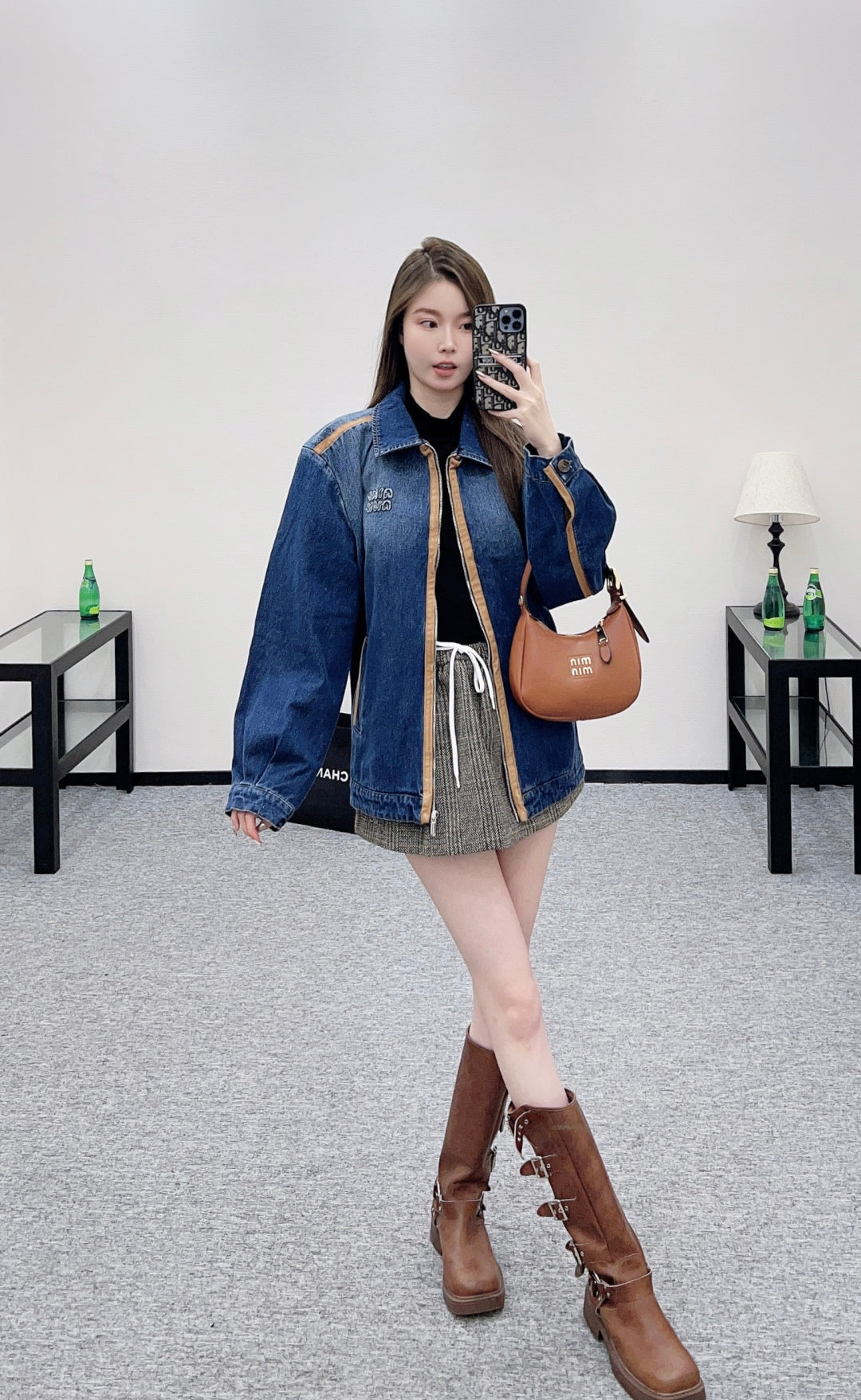 Miu 25fw denin jacket