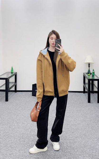Loe 25fw hoodie jacket