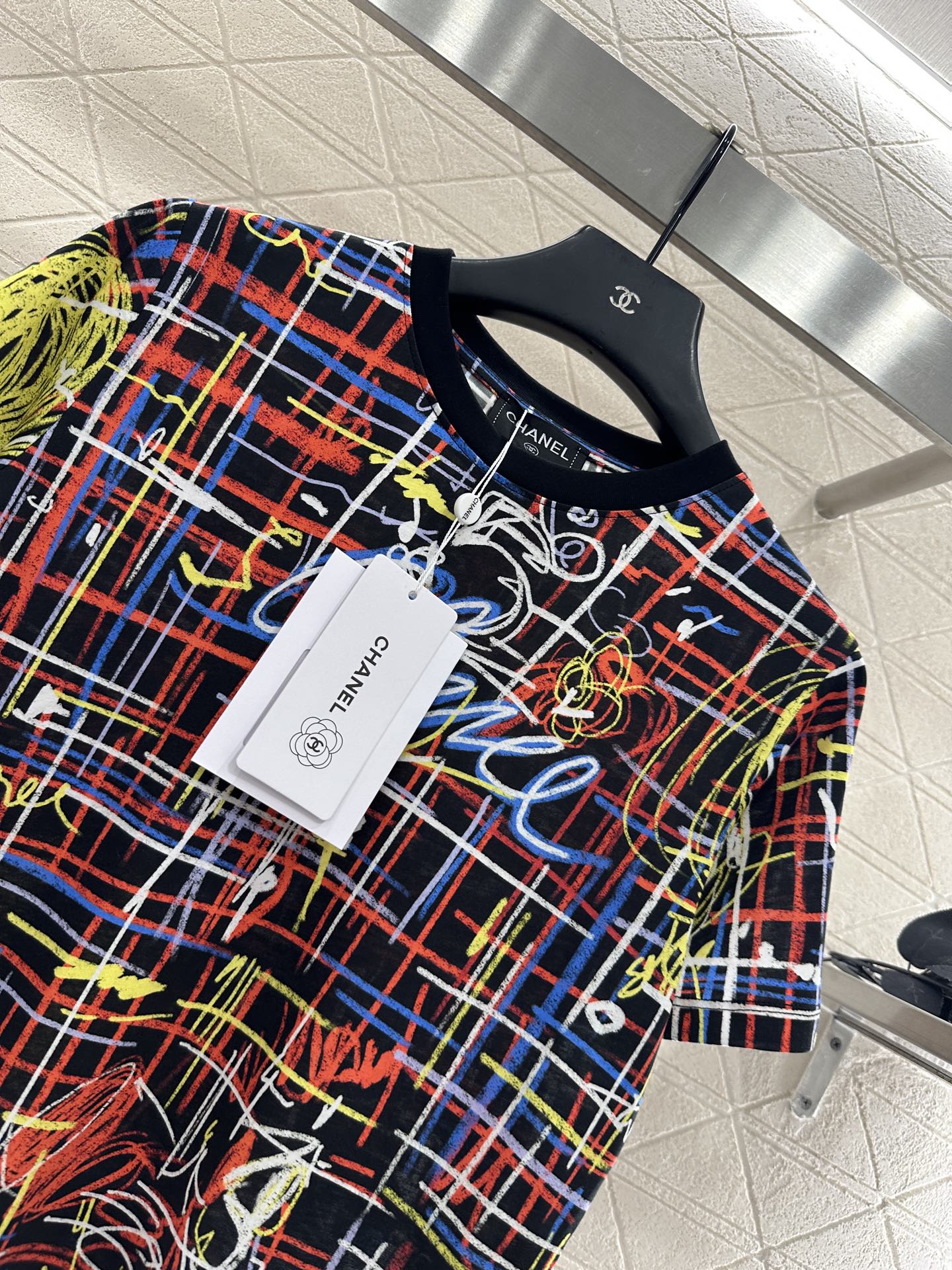 Chan 25fw printed t-shirt