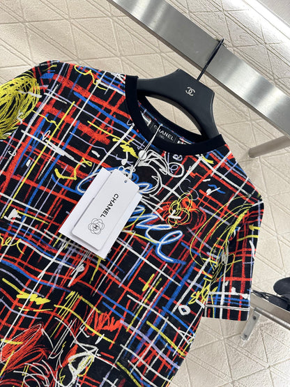 Chan 25fw printed t-shirt
