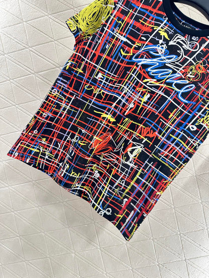 Chan 25fw printed t-shirt