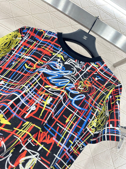 Chan 25fw printed t-shirt