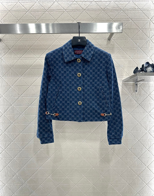 Guc 25fw jacquard jacket