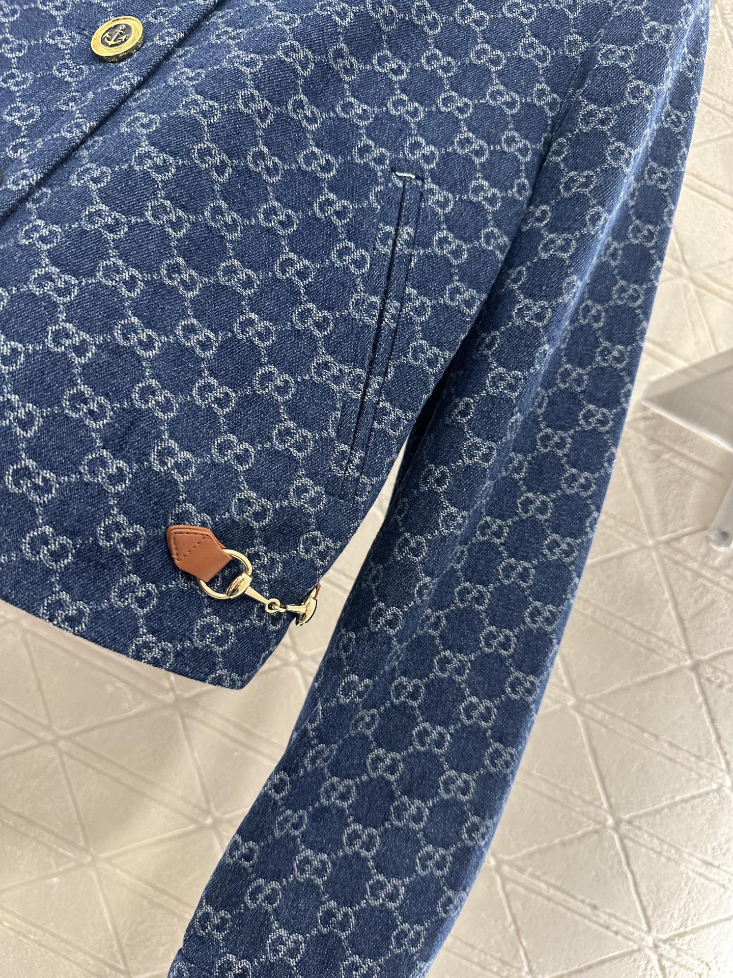 Guc 25fw jacquard jacket