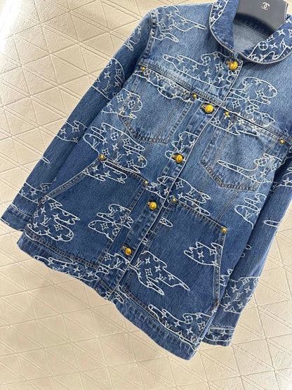 Louis 25fw jacquard jacket