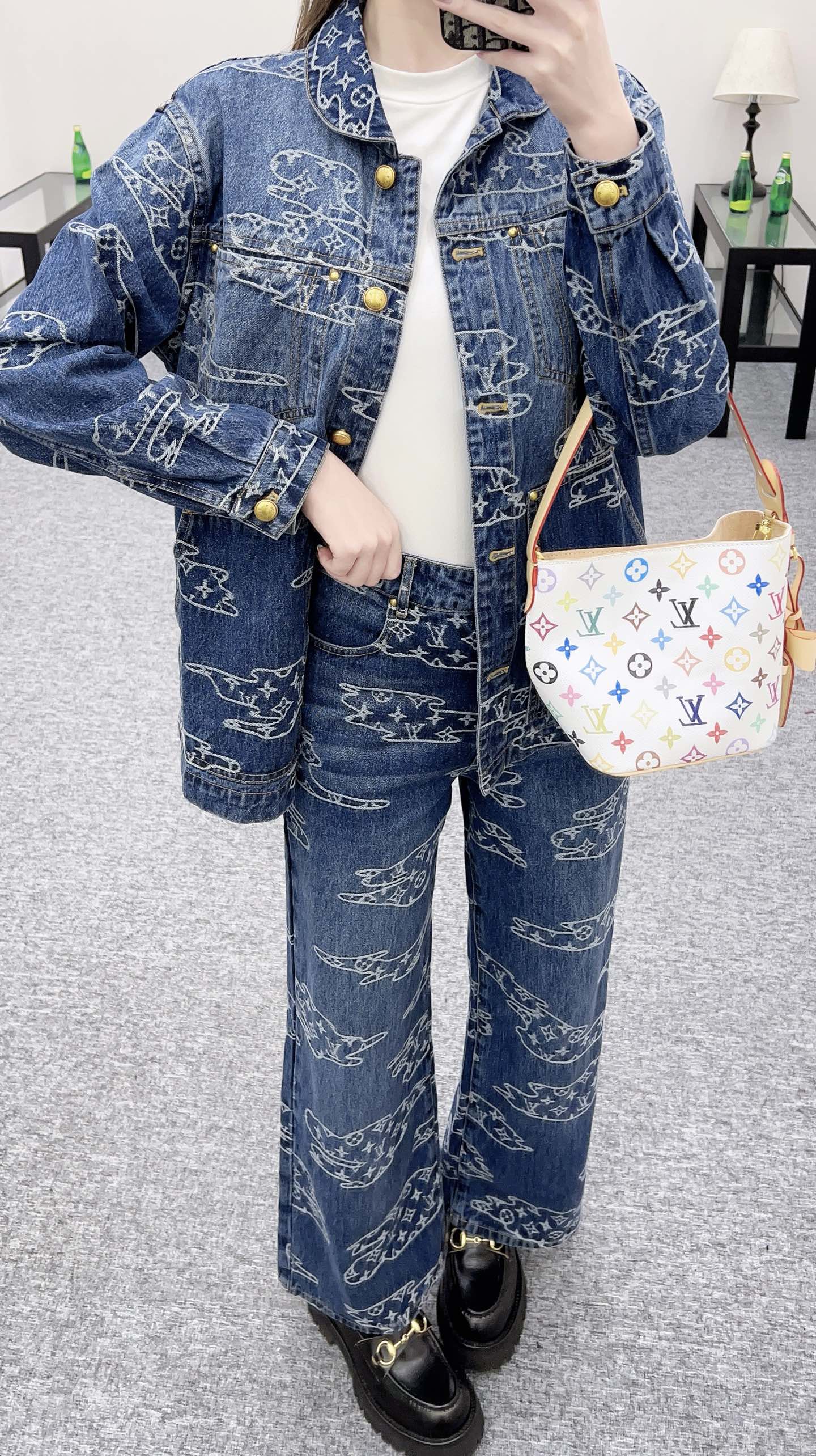 Louis 25fw jacquard jacket