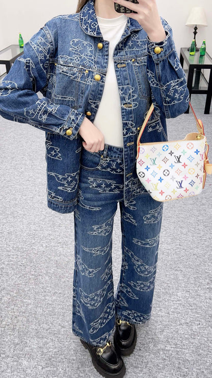 Louis 25fw jacquard jacket