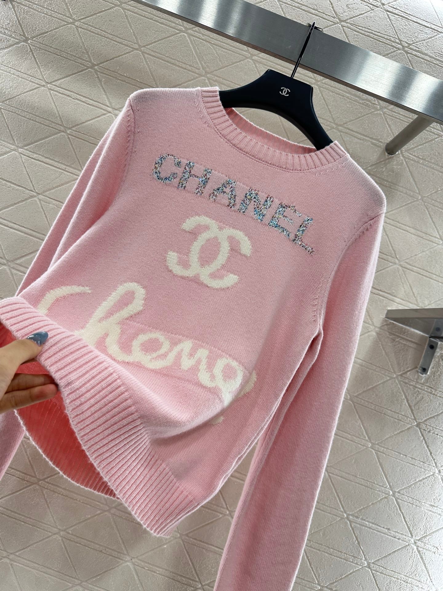 Chan 25fw knitted shirt