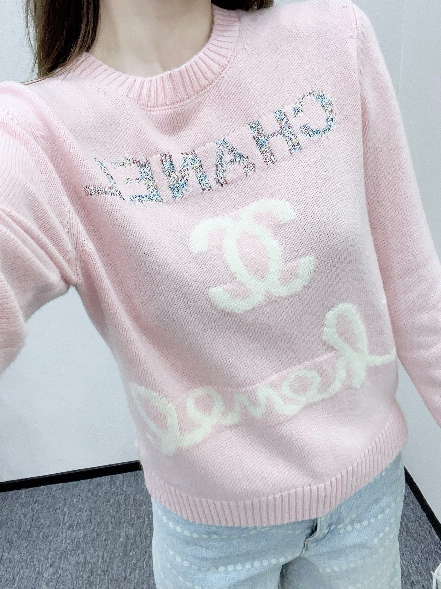 Chan 25fw knitted shirt