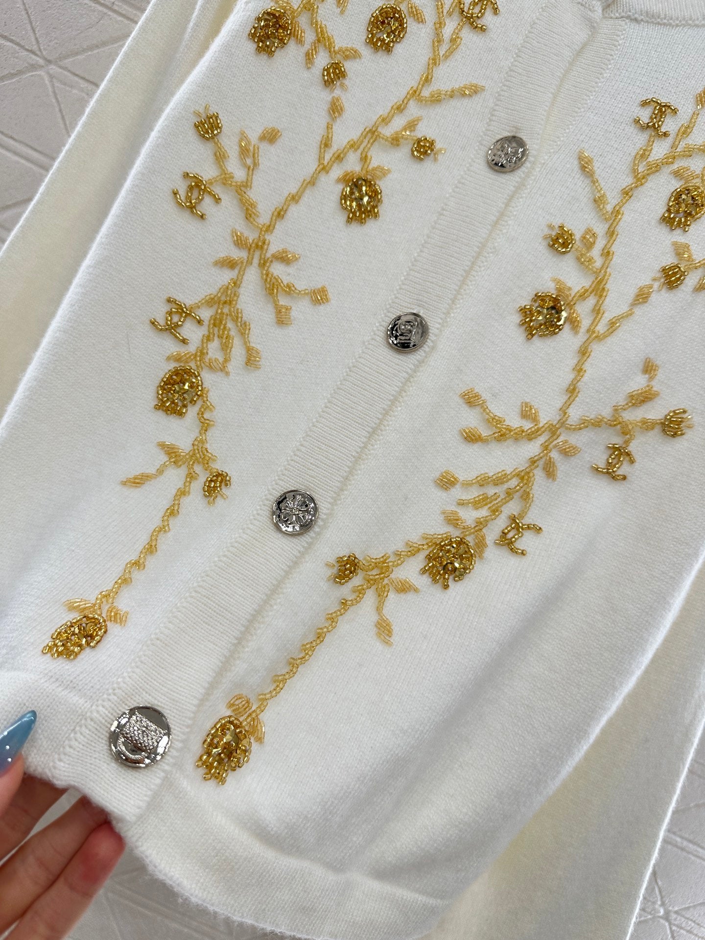 Chan 25fw embroidered