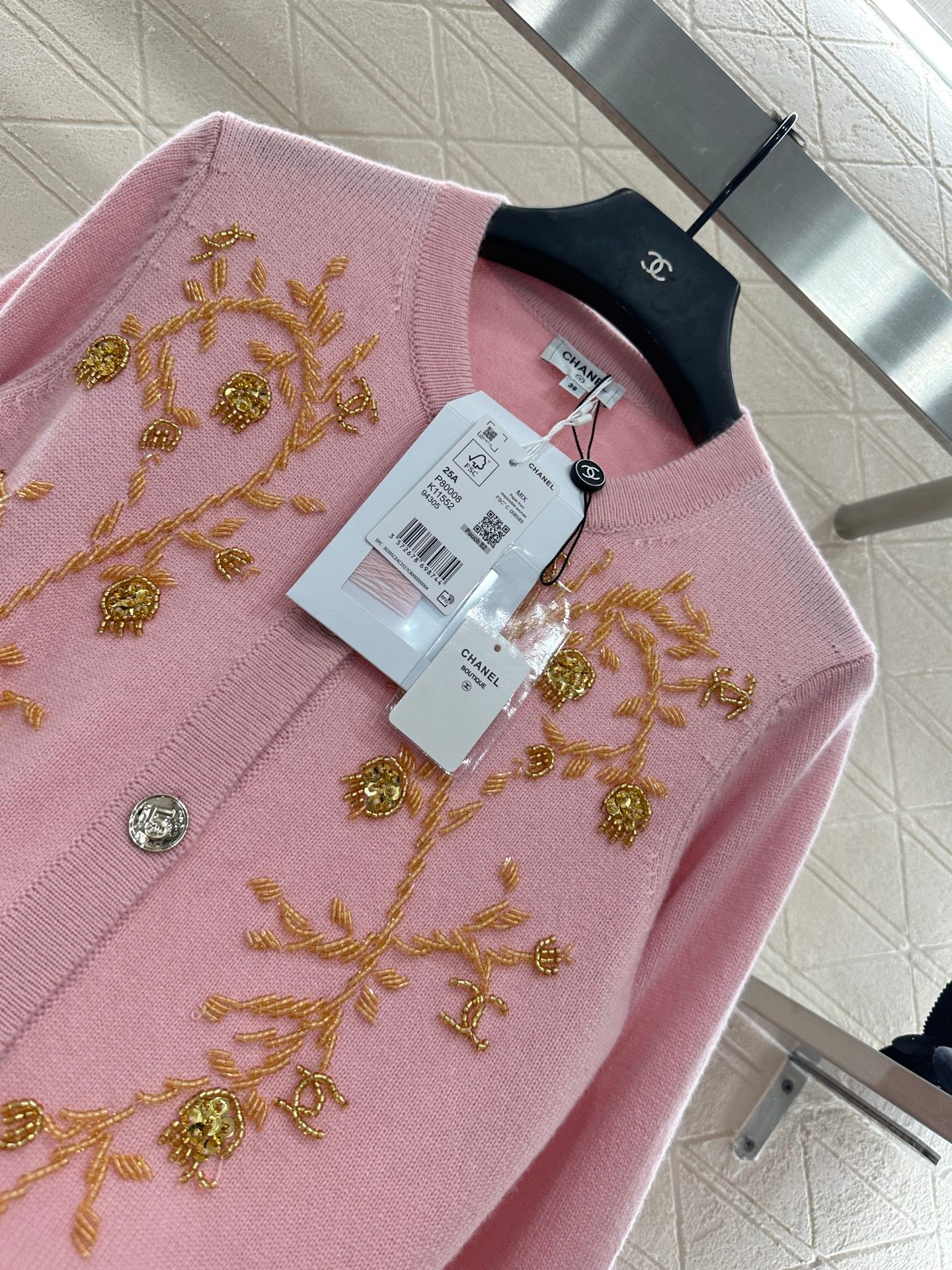 Chan 25fw embroidered