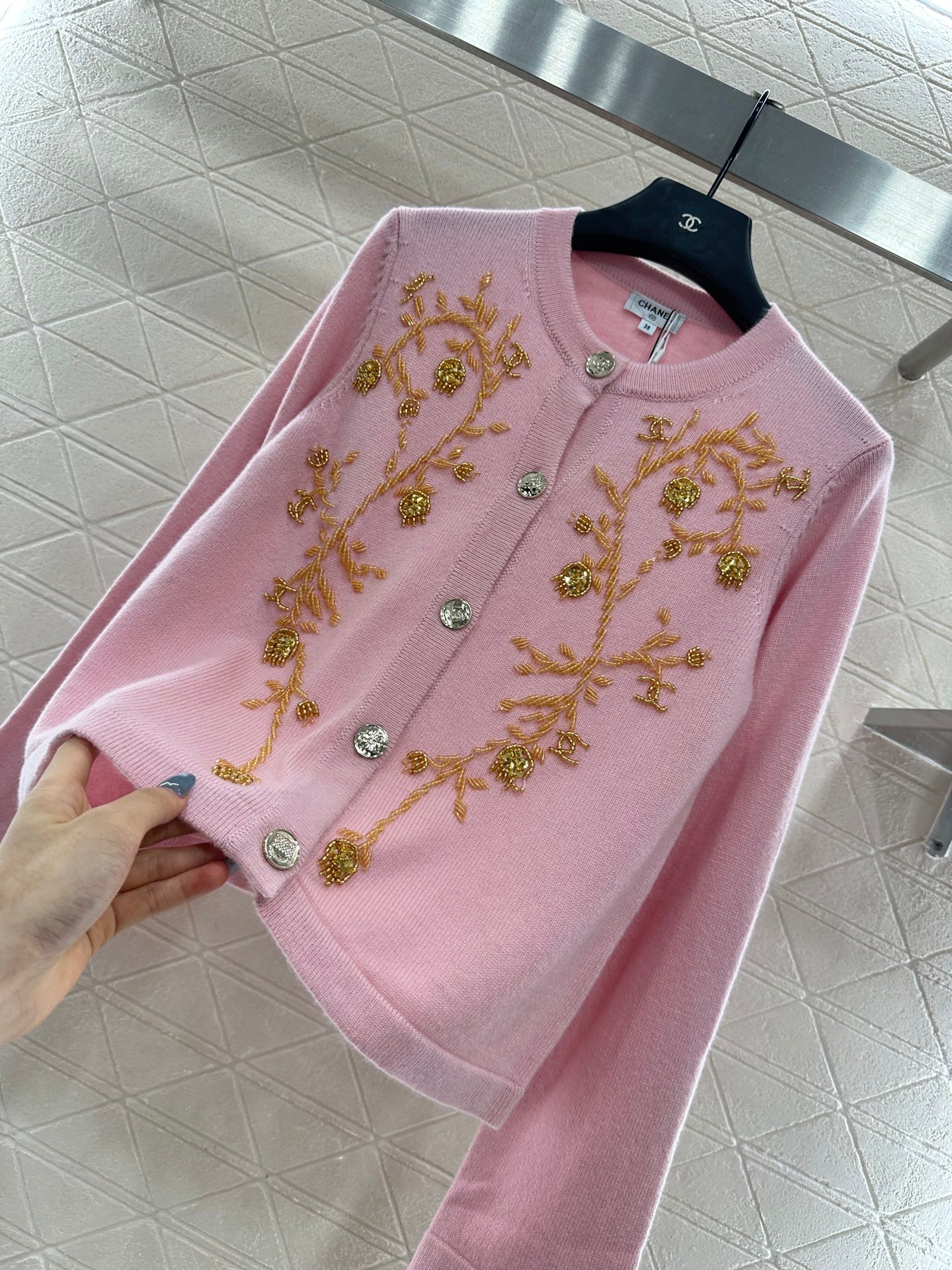 Chan 25fw embroidered