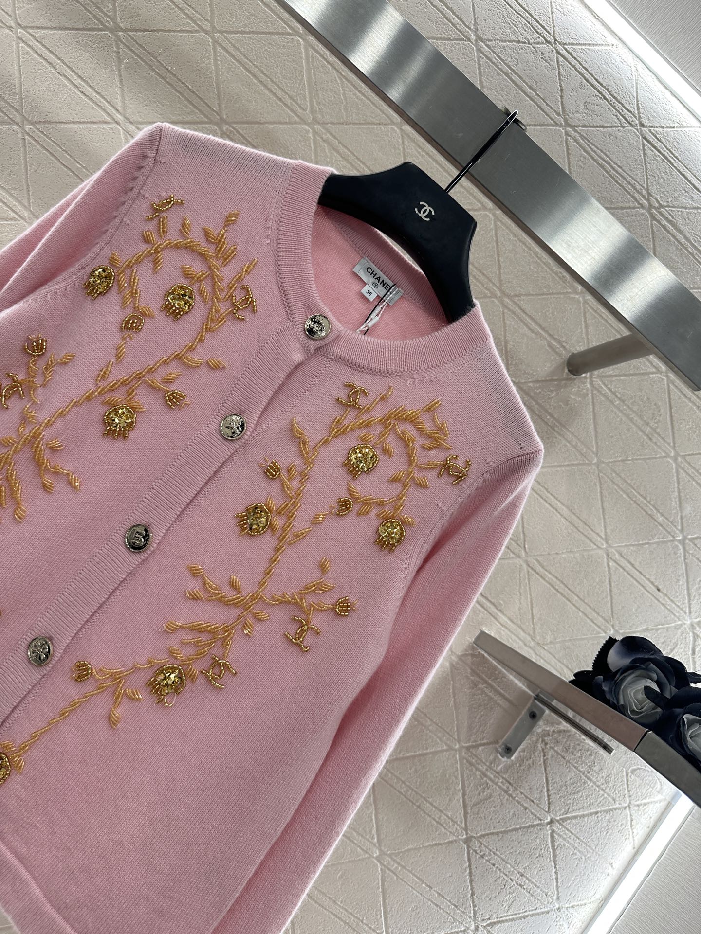 Chan 25fw embroidered