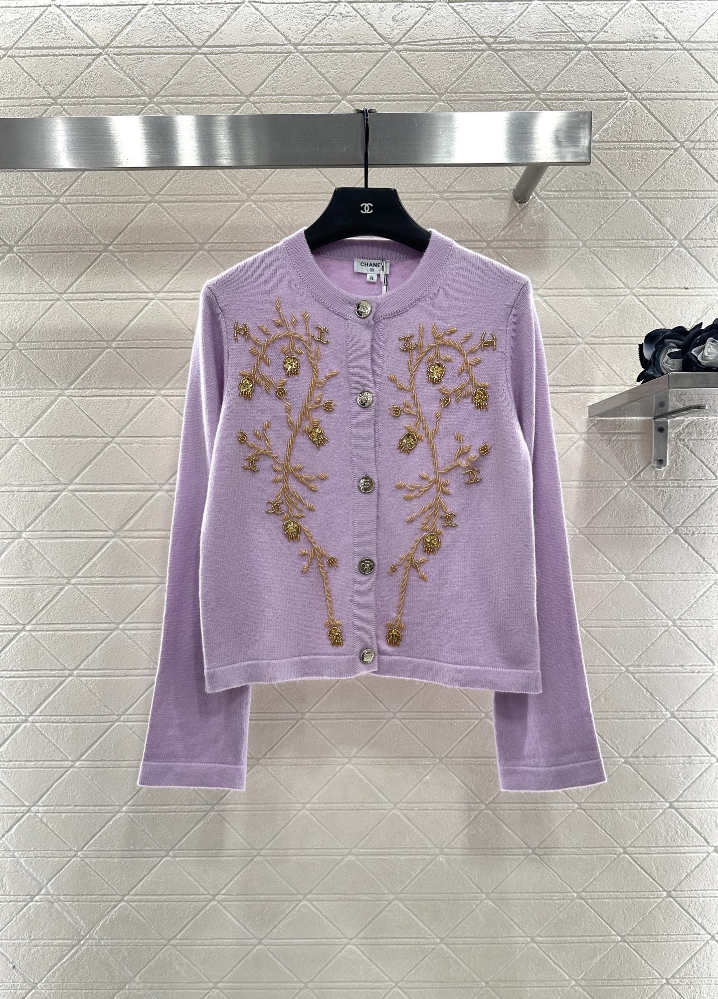 Chan 25fw embroidered