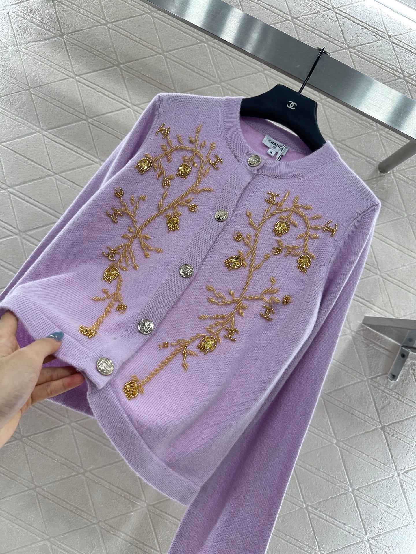 Chan 25fw embroidered