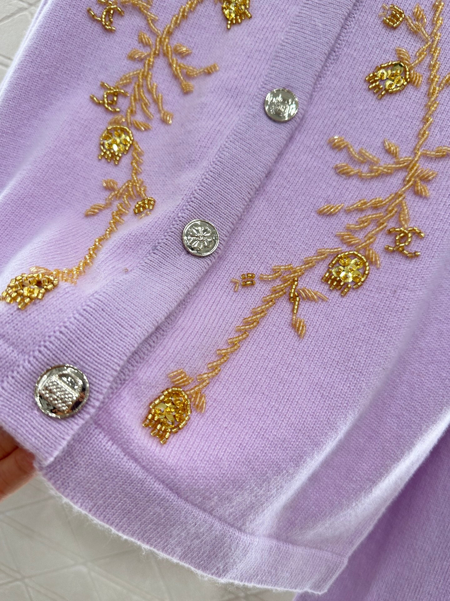 Chan 25fw embroidered