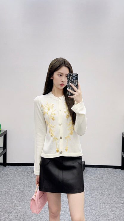 Chan 25fw embroidered
