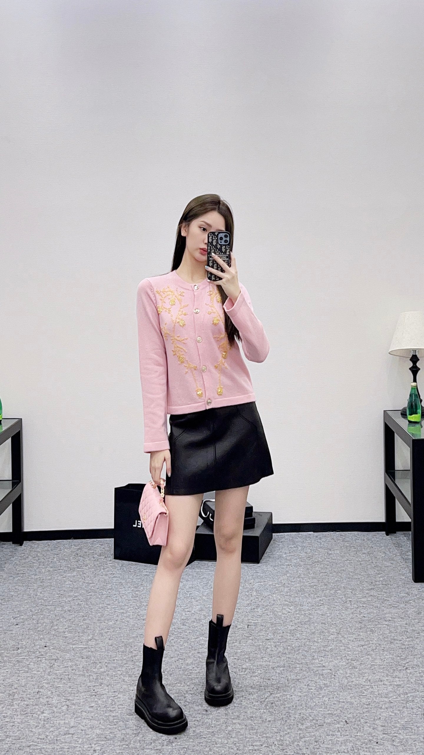 Chan 25fw embroidered