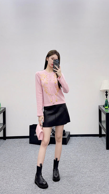 Chan 25fw embroidered