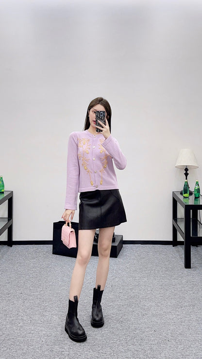 Chan 25fw embroidered