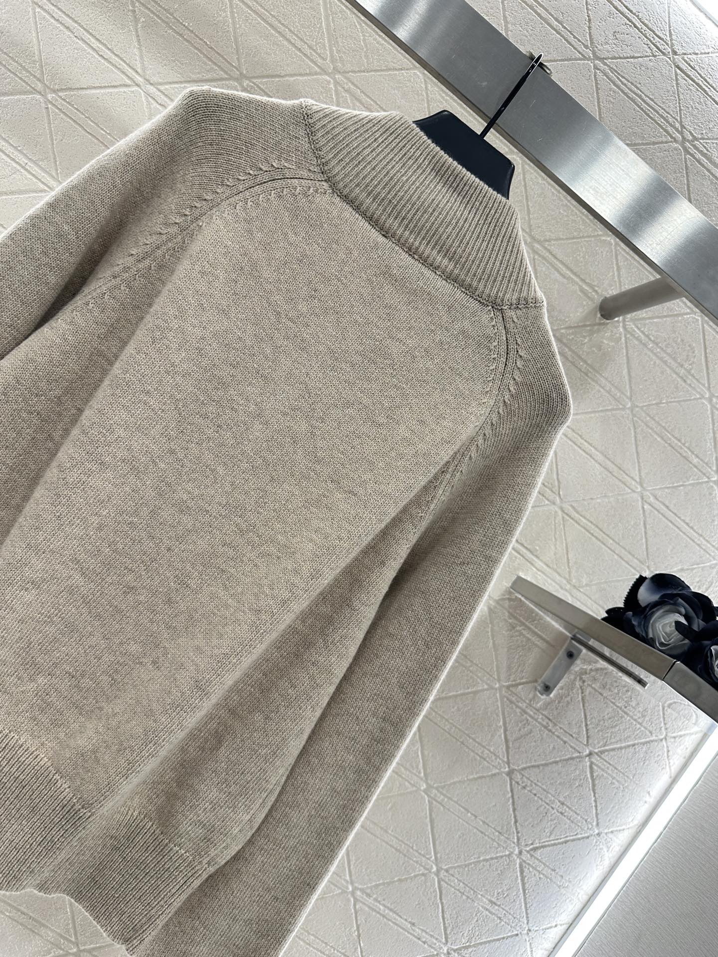 Miu 25fw knitted jacket