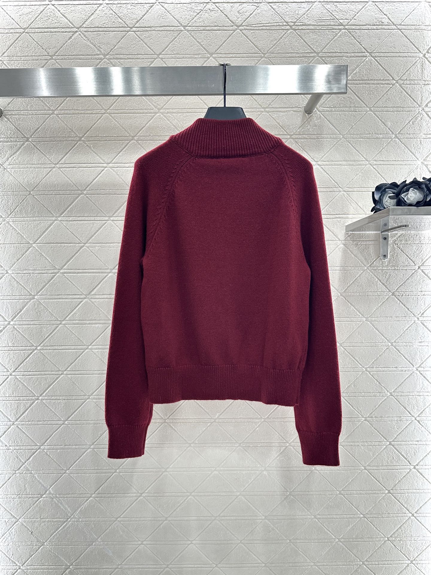 Miu 25fw knitted jacket
