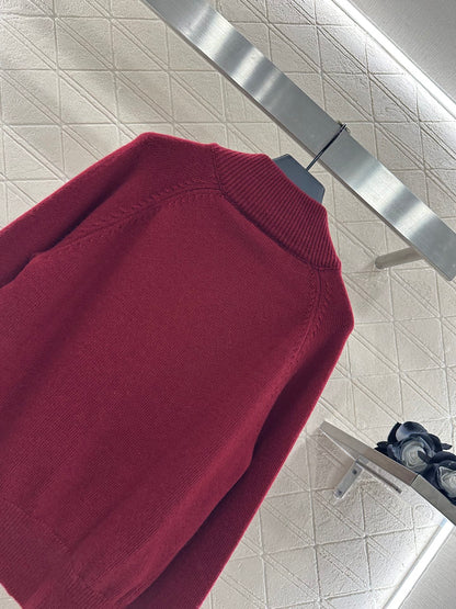 Miu 25fw knitted jacket