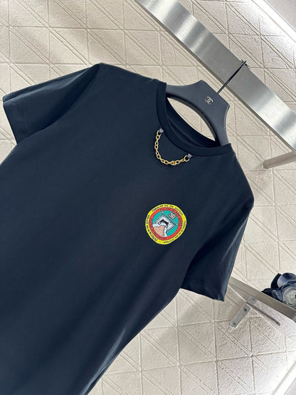 Louis 25fw printed t-shirt