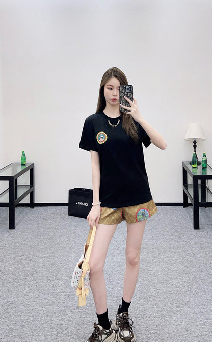 Louis 25fw printed t-shirt