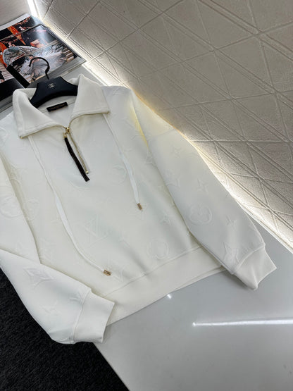 Louis 25fw jacquard hoodie