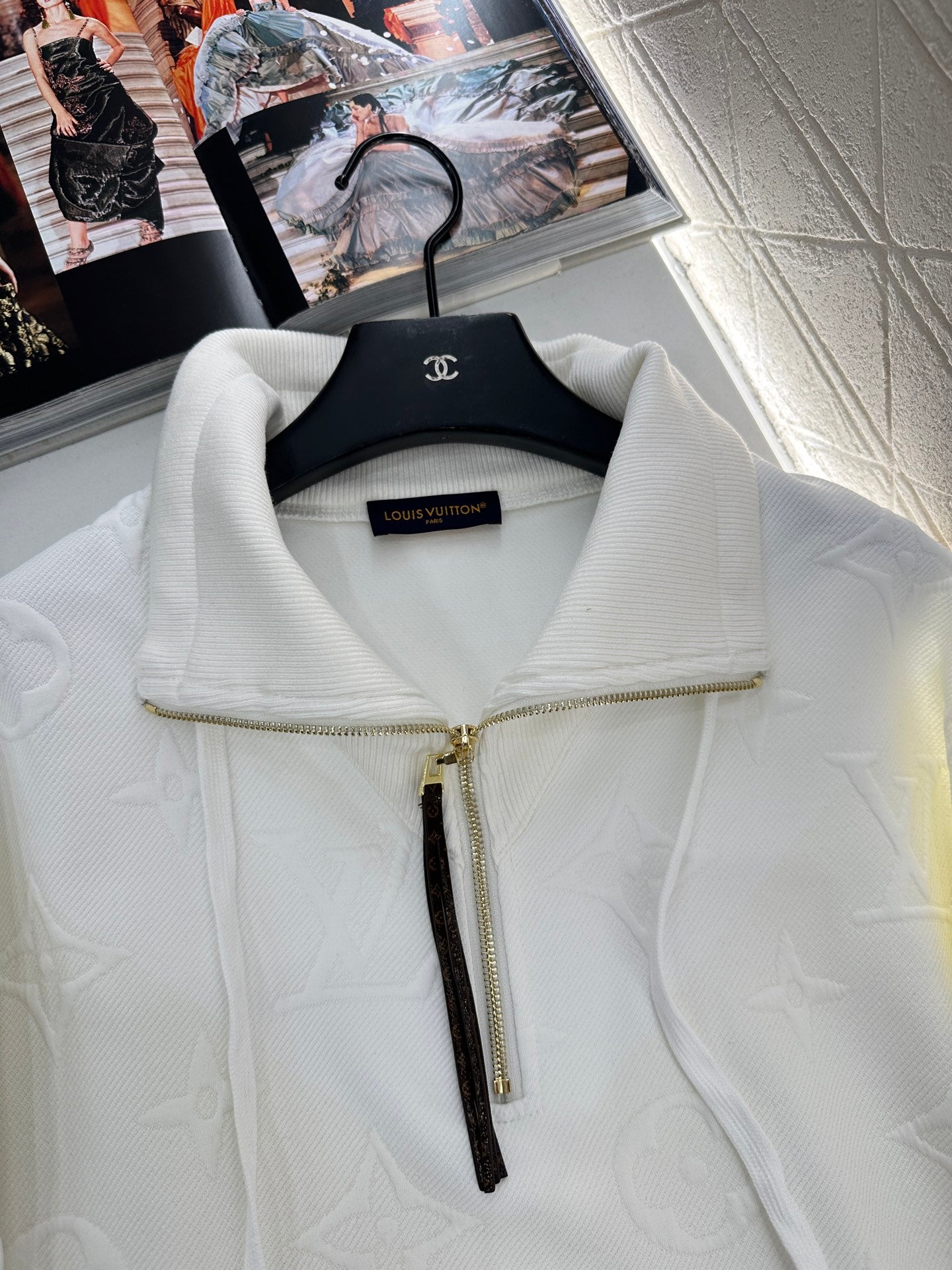 Louis 25fw jacquard hoodie