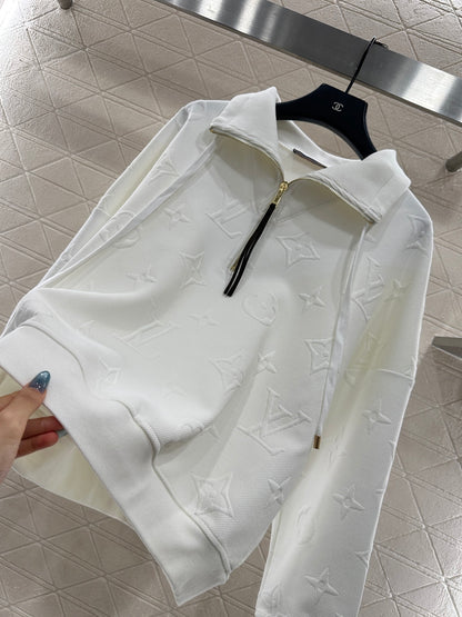 Louis 25fw jacquard hoodie