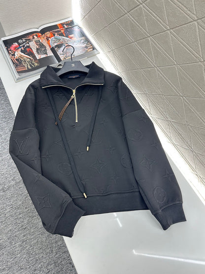Louis 25fw jacquard hoodie