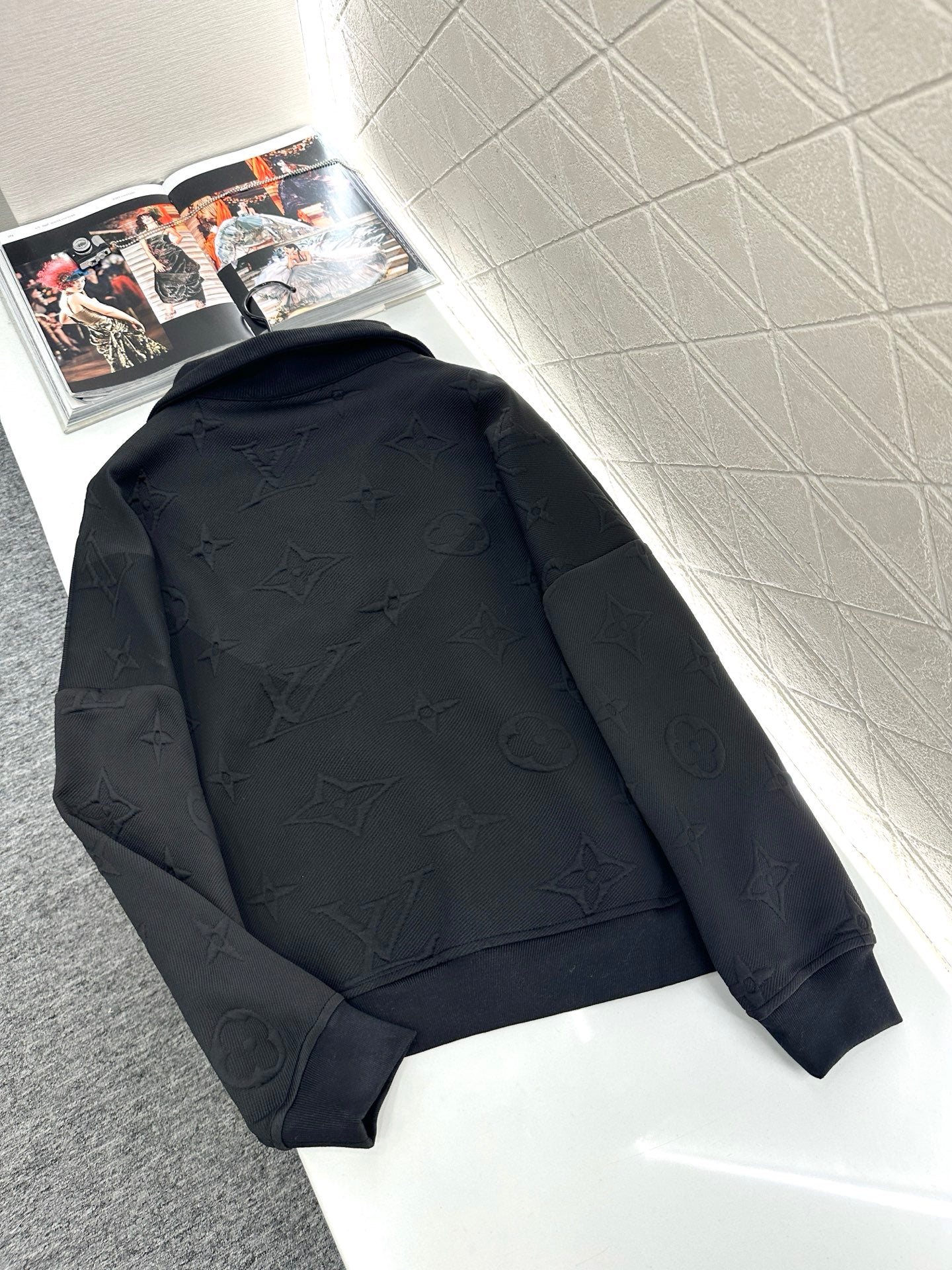Louis 25fw jacquard hoodie