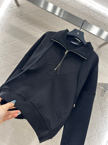 Louis 25fw jacquard hoodie