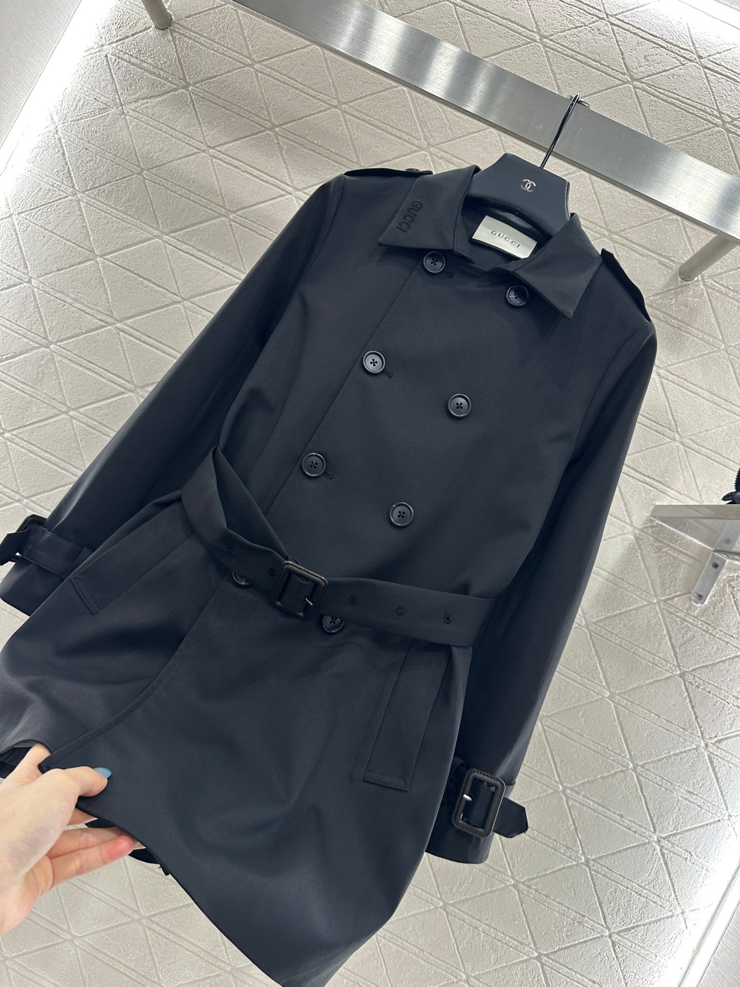 Guc 25fw trench coat