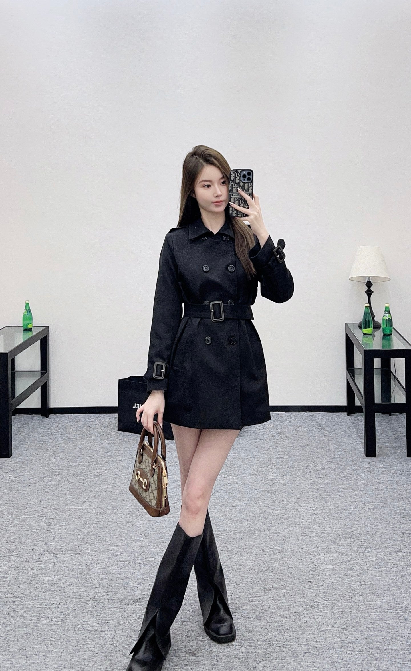 Guc 25fw trench coat