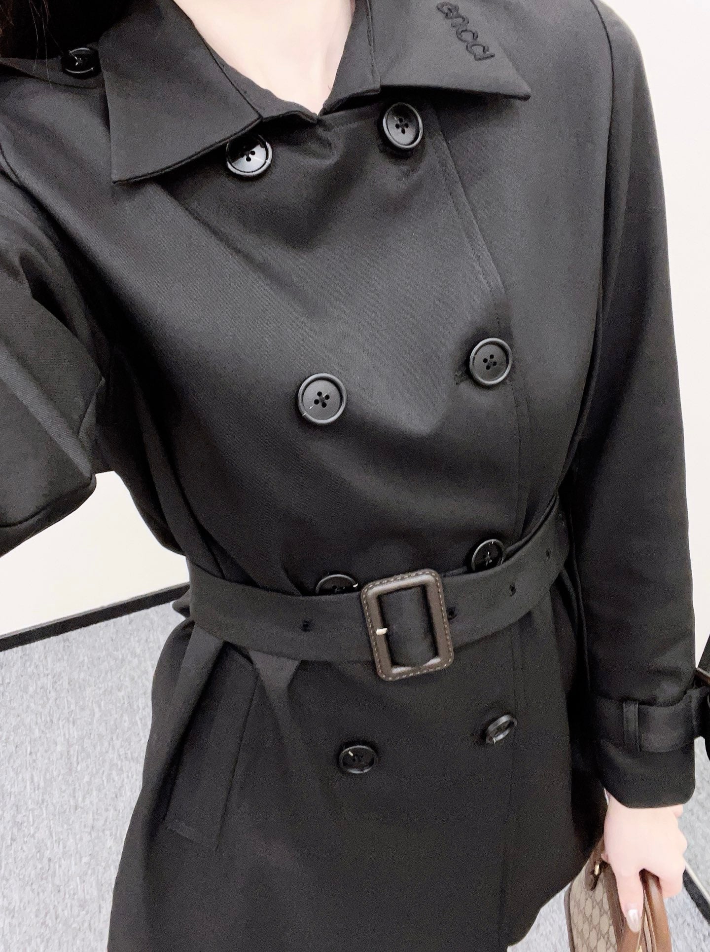 Guc 25fw trench coat