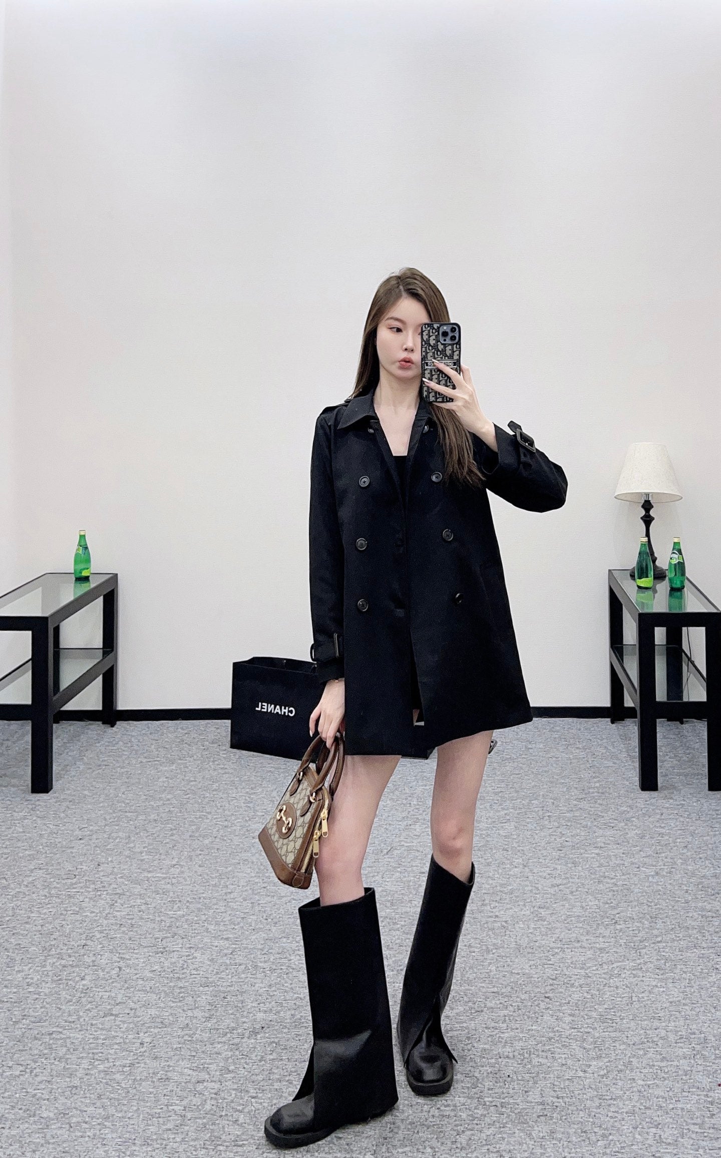 Guc 25fw trench coat