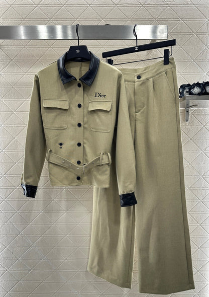 CD 25fw leisure suit