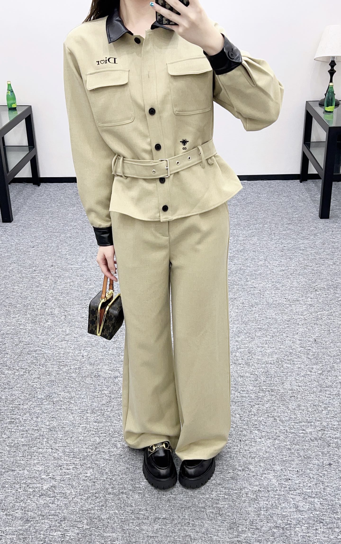 CD 25fw leisure suit