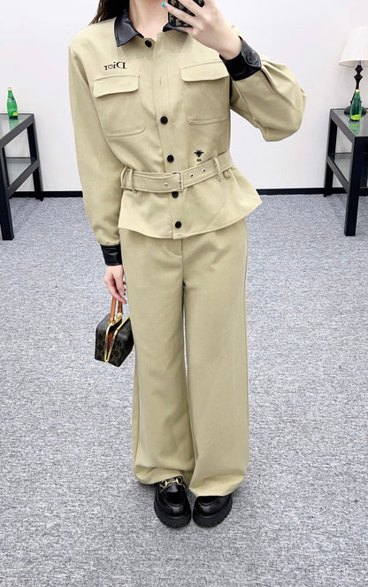 CD 25fw leisure suit
