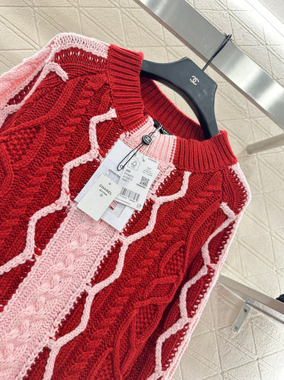 Chan 25fw knitted dress